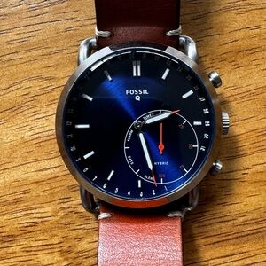 Fossil Leather Band Watch